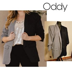Oddy Contrast Blazer.  Sz 2x.  New!
